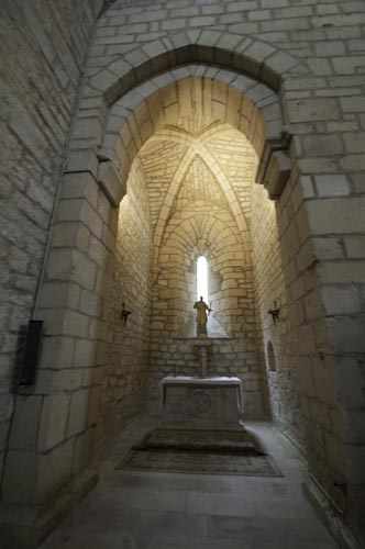 Capilla del evangelio de la iglesia de Irantzu